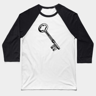 Skeleton Key Baseball T-Shirt